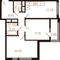 Продажа 2-комнатной квартиры 52,7 м², 7/8 этаж