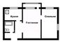Продажа 2-комнатной квартиры 45 м², 2/5 этаж