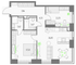 Продажа 2-комнатной квартиры 73,3 м², 23/57 этаж