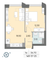 Продажа 1-комнатной квартиры 36,7 м², 25/58 этаж