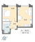 Продажа 1-комнатной квартиры 38 м², 32/58 этаж