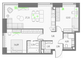 Продажа 2-комнатной квартиры 73,7 м², 16/57 этаж