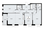 Продажа квартиры со свободной планировкой 97,6 м², 13/17 этаж