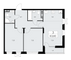 Продажа квартиры со свободной планировкой 63,6 м², 6/10 этаж