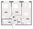 Продажа 2-комнатной квартиры 61,9 м², 2/10 этаж