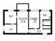 Продажа 3-комнатной квартиры 60,5 м², 1/5 этаж