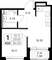 Продажа 1-комнатной квартиры 30,6 м², 3/9 этаж