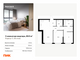 Продажа 2-комнатной квартиры 60,5 м², 30/32 этаж