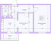 Продажа 2-комнатной квартиры 47,1 м², 17/19 этаж