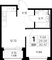 Продажа 1-комнатной квартиры 30,5 м², 7/9 этаж
