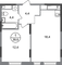 Продажа 1-комнатной квартиры 39,6 м², 15/17 этаж