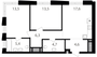 Продажа 2-комнатной квартиры 65,6 м², 4/25 этаж