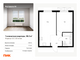 Продажа 1-комнатной квартиры 36,2 м², 33/33 этаж