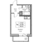 Продажа квартиры-студии 25 м², 19/23 этаж