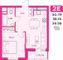 Продажа 2-комнатной квартиры 39,6 м², 1/17 этаж