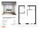 Продажа 1-комнатной квартиры 34,2 м², 33/33 этаж