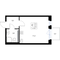 Продажа квартиры-студии 24,6 м², 3/3 этаж