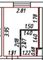 Продажа квартиры-студии 10,6 м², 2/9 этаж