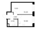 Продажа 1-комнатной квартиры 34,9 м², 12/23 этаж