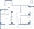 Продажа 3-комнатной квартиры 114,6 м², 17/25 этаж