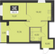 Продажа 2-комнатной квартиры 49,1 м², 14 этаж