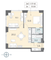 Продажа 2-комнатной квартиры 53,5 м², 42/52 этаж