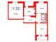 Продажа 3-комнатной квартиры 68,2 м², 1/9 этаж