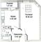 Продажа 1-комнатной квартиры 35,8 м², 8/22 этаж