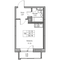 Продажа квартиры-студии 25,1 м², 16/23 этаж
