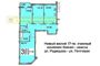 Продажа 3-комнатной квартиры 97 м², 8/17 этаж