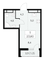 Продажа квартиры со свободной планировкой 23,6 м², 16/30 этаж
