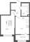 Продажа 1-комнатной квартиры 37,2 м², 1/9 этаж