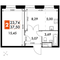 Продажа 2-комнатной квартиры 37,5 м², 14/15 этаж