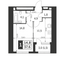 Продажа 1-комнатной квартиры 37,6 м², 17/47 этаж
