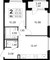 Продажа 2-комнатной квартиры 44,7 м², 8/9 этаж