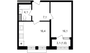 Продажа 1-комнатной квартиры 45,6 м², 14/18 этаж
