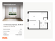 Продажа 1-комнатной квартиры 32,5 м², 33/33 этаж