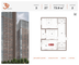Продажа 3-комнатной квартиры 73,9 м², 27/32 этаж