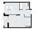 Продажа квартиры со свободной планировкой 38,6 м², 9/10 этаж