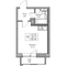 Продажа квартиры-студии 25,1 м², 10/23 этаж