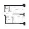 Продажа 1-комнатной квартиры 44,9 м², 20/28 этаж