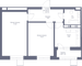 Продажа 2-комнатной квартиры 57,7 м², 11/17 этаж