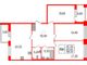 Продажа 3-комнатной квартиры 95,4 м², 2/10 этаж