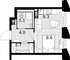 Продажа 1-комнатной квартиры 26,7 м², 14/22 этаж