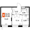 Продажа 2-комнатной квартиры 39,1 м², 13/15 этаж