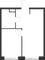Продажа 1-комнатной квартиры 33,7 м², 16/17 этаж