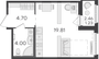 Продажа квартиры-студии 29,7 м², 9/15 этаж
