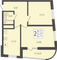 Продажа 2-комнатной квартиры 56,2 м², 19/24 этаж