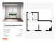 Продажа 1-комнатной квартиры 35,5 м², 21/33 этаж