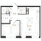 Продажа 1-комнатной квартиры 47,3 м², 7/14 этаж